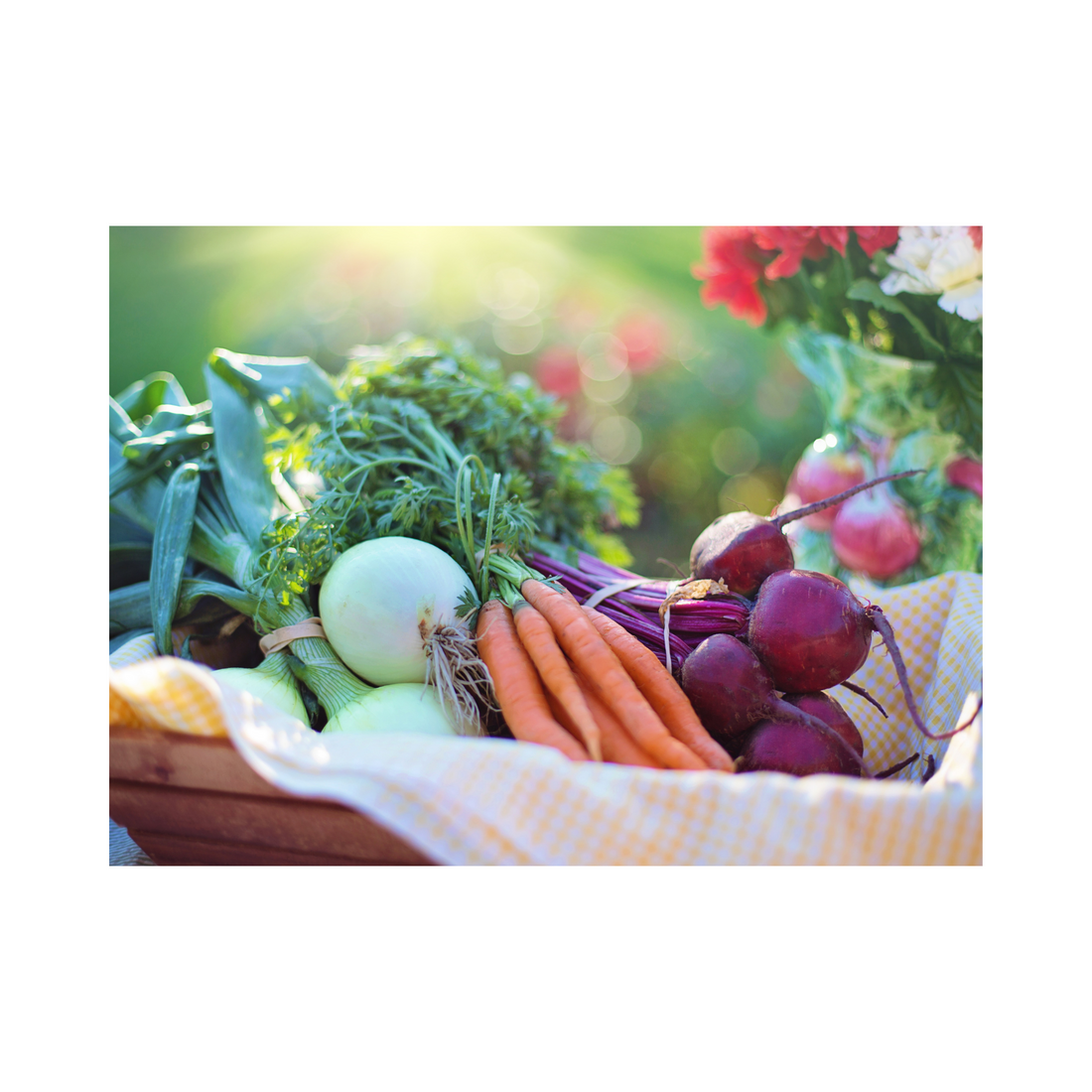 Vegetable Basket - White's Family Farmhouse 
