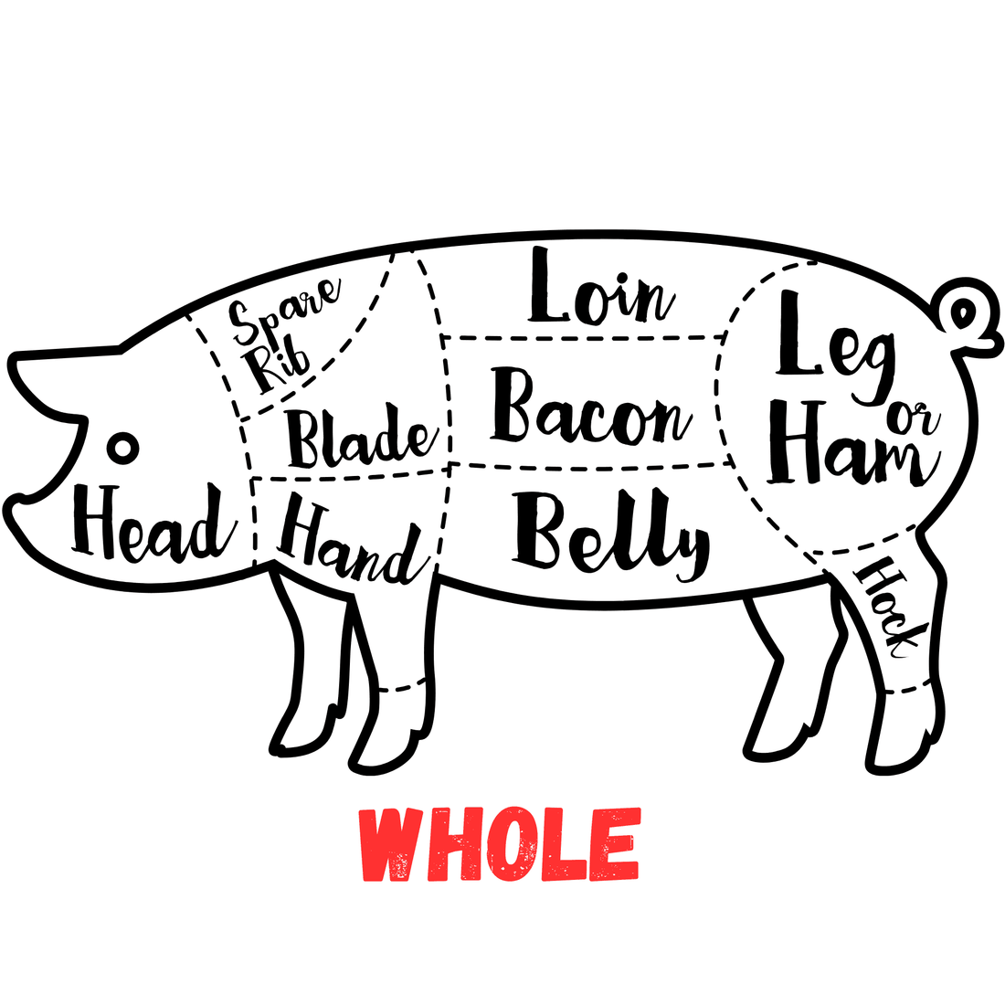 Whole Pig - White's Family Farmhouse 